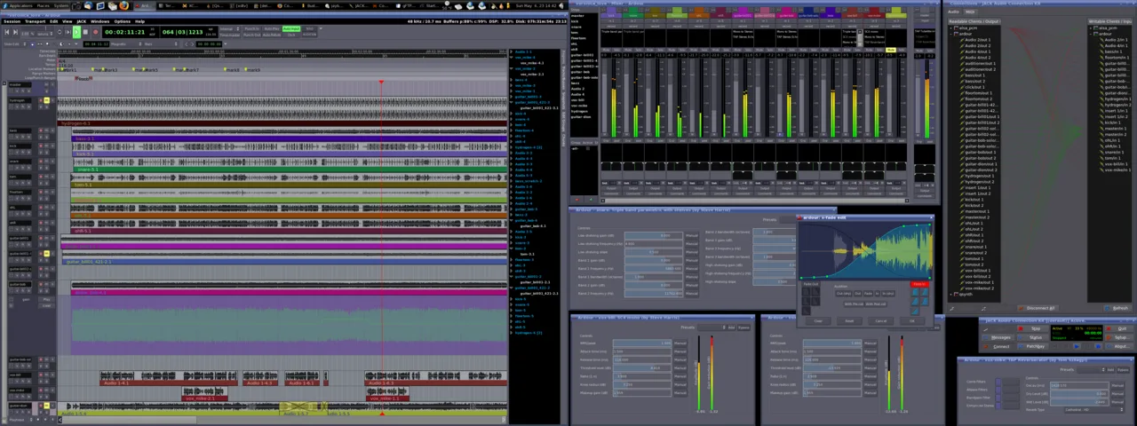 Ardour interface
