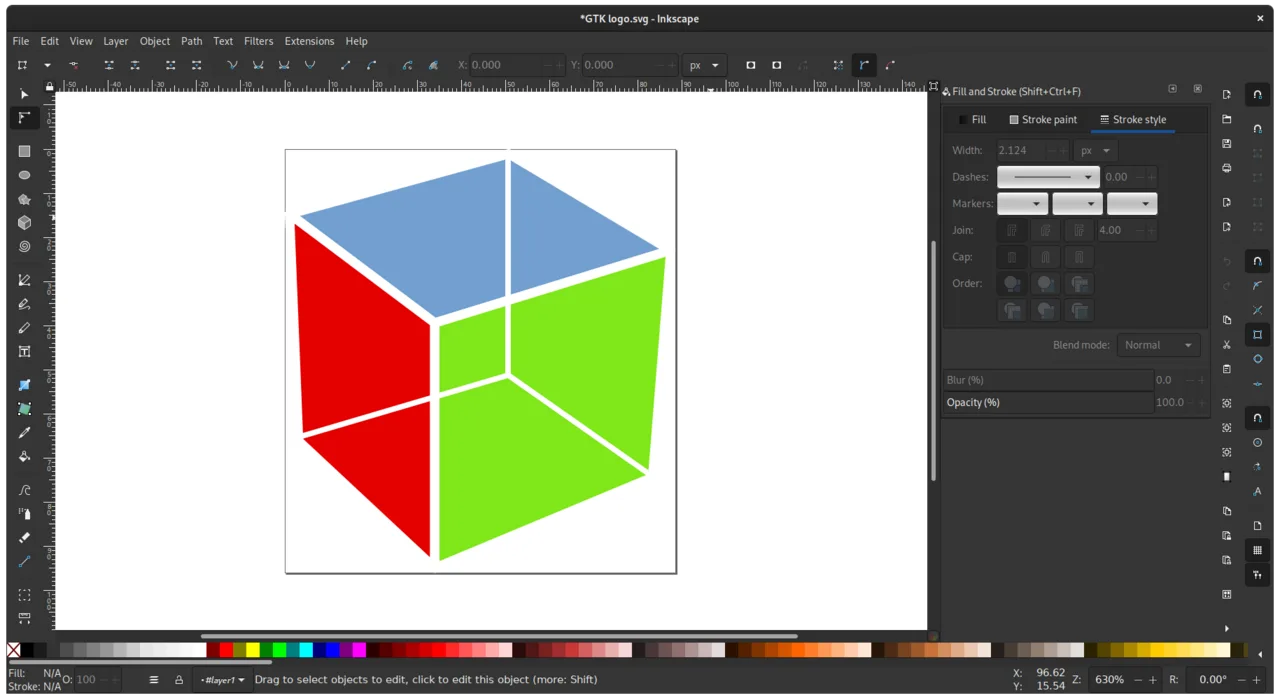 Inkscape interface